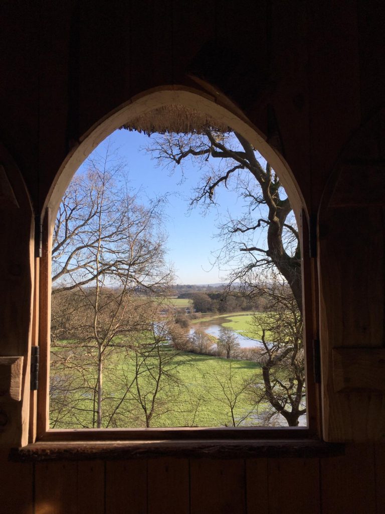 Painshill view from the Hermitage window
