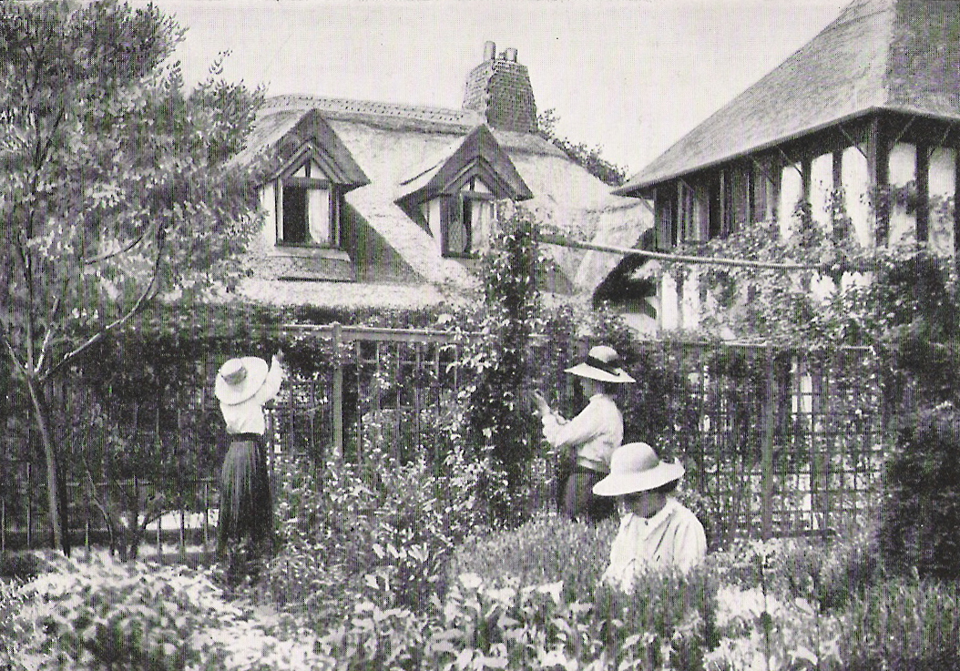 National Gardening Week photo of women working in the Duxhurst garden