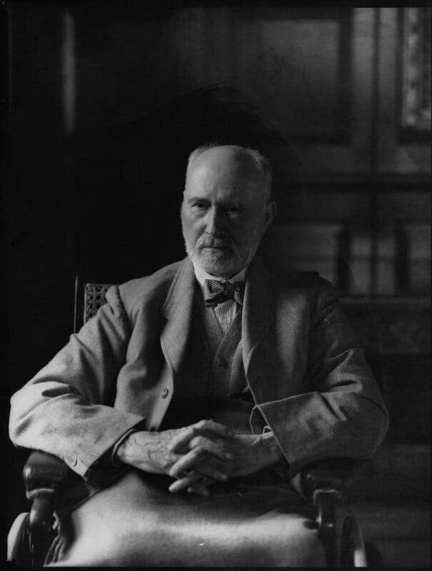 William Robinson by Vandyk whole-plate glass negative, 1930s NPG x45478 © National Portrait Gallery, London